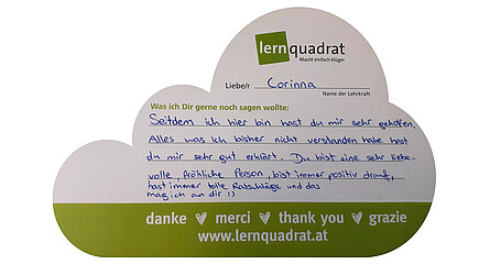 Dankeswolke LernQuadrat Bregenz Corinna 3