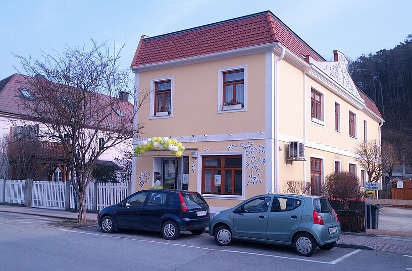 Außenansicht LernQuadrat Nachhilfe 2560 Berndorf