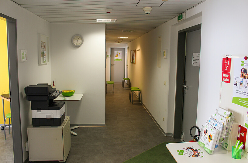 Eingangsbereich LernQuadrat Nachhilfe 1060 Wien Mariahilf