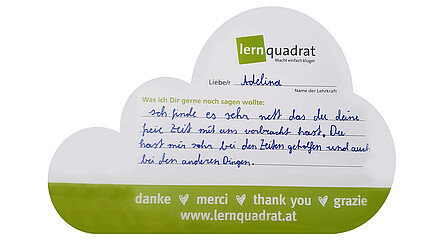 Dankeswolke LernQuadrat Wr. Neustadt Adelina 2