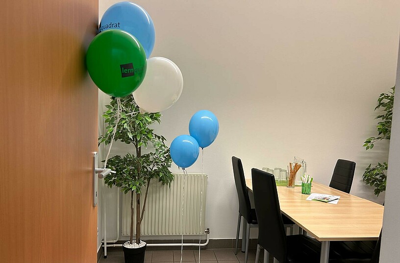 Einstandsfest-23-10-25  Dekorierter Lernraum