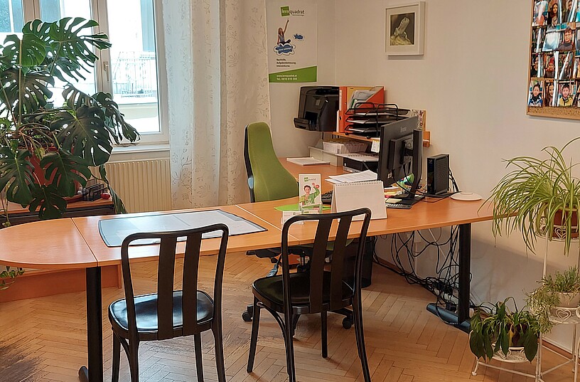 Büro im LernQuadrat Nachhilfe 1120 Wien Meidling