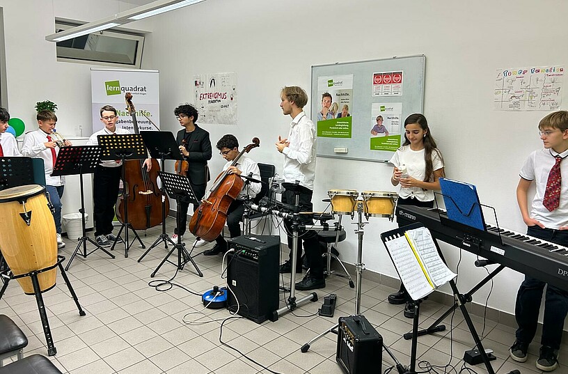 Einstandsfest-23-10-25  Schulband Jamming Squad