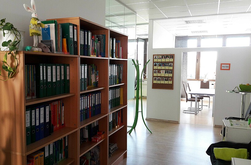Bibliothek im LernQuadrat 2100 Korneuburg