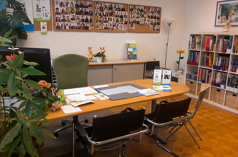 Büro im LernQuadrat Nachhilfe 1210 Wien Floridsdorf