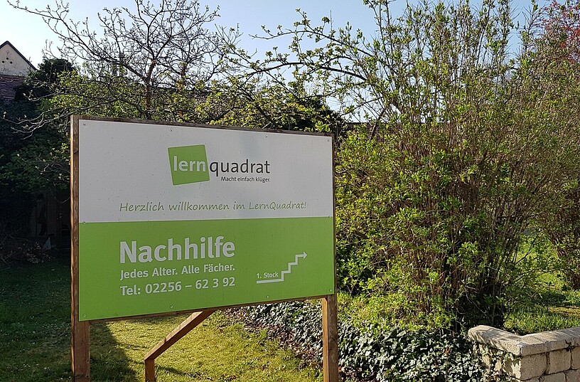 Zugang zum LernQuadrat Nachhilfe 2544 Leobersdorf