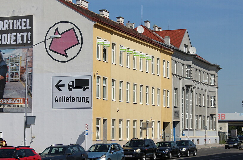 Außenansicht LernQuadrat Nachhilfe 1220 Wien Stadlau