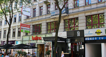 Außenansicht LernQuadrat Nachhilfe 1060 Wien Mariahilf