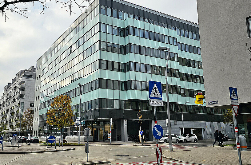 Außenansicht LernQuadrat 1020 Wien Nordbahnviertel