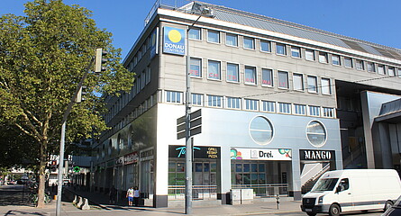 Außenansicht LernQuadrat 1220 Wien Kagran