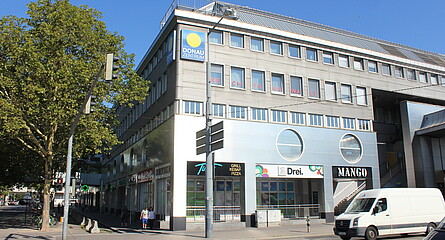 Außenansicht LernQuadrat 1220 Wien Kagran