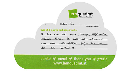Dankeswolke LernQuadrat Liezen Eva1