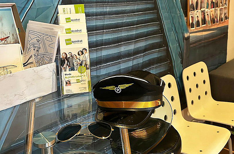 Wartebereich LernQuadrat Nachhilfe 2320 Schwechat