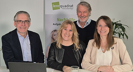 Referenten beim Pressegespräch