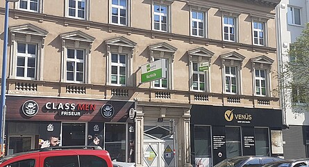 Außenansicht LernQuadrat Nachhilfe 1210 Wien Floridsdorf