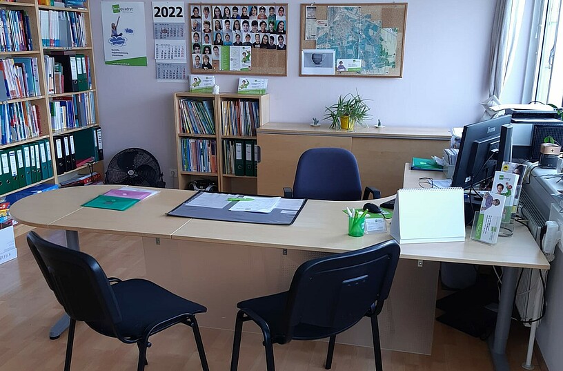 Büro im LernQuadrat Nachhilfe 1100 Wien Wienerberg