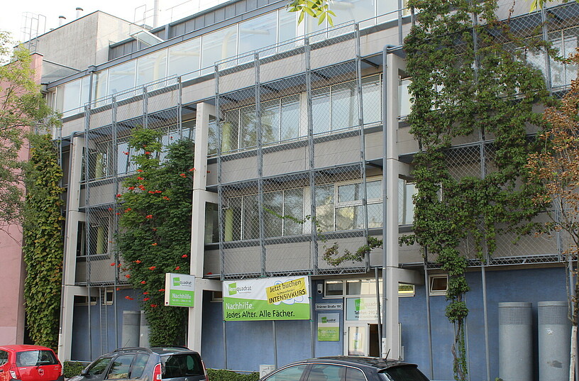 Außenansicht LernQuadrat Nachhilfe 1210 Wien Floridsdorf-Nord