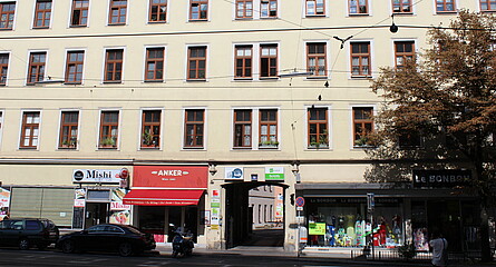 Außenansicht LernQuadrat Nachhilfe 1040 Wien Wieden