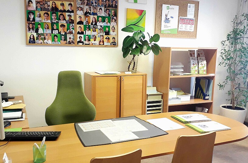 Büro im LernQuadrat Nachhilfe 1160 Wien Ottakring