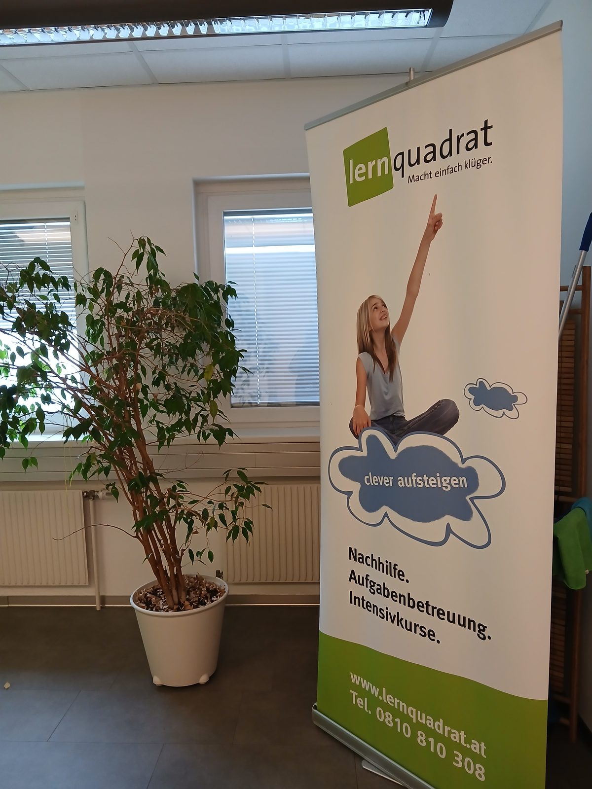LernQuadrat 1220 Wien – Eingangsbereich